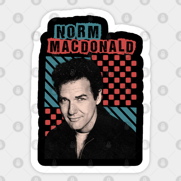 Norm Macdonald || Vintage Aesthetic Design || Fan Art Design| - Norm